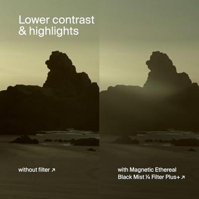 Urth 43mm Magnetic Ethereal 1/4 Black Mist Lens Filter (Plus+) Urth 43mm Magnetic Ethereal 1/4 Black Mist Lens Filter (Plus+)