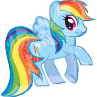Folie Ballon My Little Pony Rainbow Dash - 68 cm - thumbnail