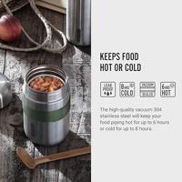 Zwart+Blum Voedselcontainer - 0,4 liter - Olijf - thumbnail