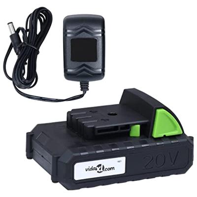 VidaXL Accugrastrimmer met accu 20 v 1500 mah li-ion - thumbnail