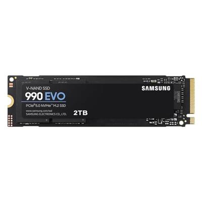 Samsung 990 EVO 2 TB NVMe/PCIe M.2 SSD 2280 harde schijf M.2 NVMe PCIe 4.0 x4, M.2 NVMe PCIe 5.0 x2 Retail MZ-V9E2T0BW