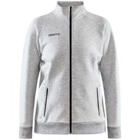 Craft 1910627 Core Soul Full Zip Jacket Wmn - Grey Melange - XL - thumbnail