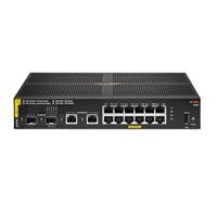 HPE Aruba 6100 Switch 12G CL4 2SFP+ 139W Europe, zwart (JL679AABB) - thumbnail