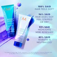 Moroccanoil Blond Perfecting Purple Shampoo 200ml - thumbnail
