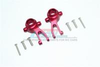 Aluminium Front Knuckle Arms - Red - Oa. Arrma Granite 4x4 (ter vervanging van AR330469) - thumbnail