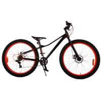 Volare gradient kinderfiets - jongens - 26 inch - zwart oranje - 7 speed - prime collection - thumbnail