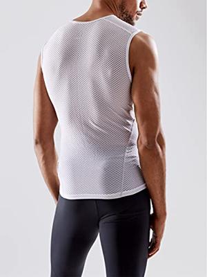 Sportshirt heren mouwloos - PRO Cool Mesh Superlight - Naadloze tanktop sneldrogend - Ademend