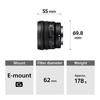 Sony E 10-20mm F/4.0 G PZ