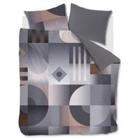 Dutch Design Beddinghouse Dutch Design Dekbedovertrek Robbinson Grijs 200x200/220 - thumbnail