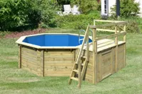 Karibu | Zwembad Model 1 met Filterpakket | Variant C - thumbnail
