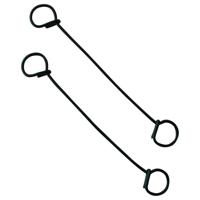 Drilbinders 120mm geplastificeerd 1,4mm - 7 stuks - thumbnail