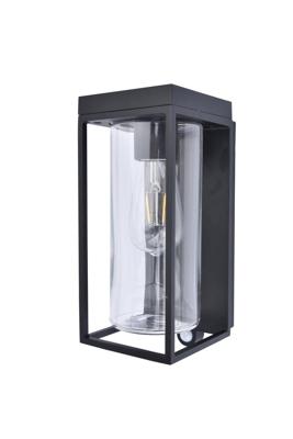 Lutec WandlampFlair zwart solar - 6988804012
