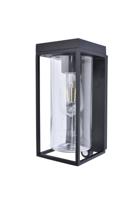 Lutec WandlampFlair zwart solar - 6988804012 - thumbnail