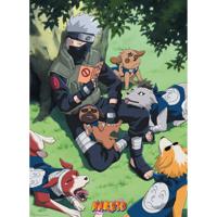 Poster Naruto - Kakashi and dogs 38x52cm - thumbnail