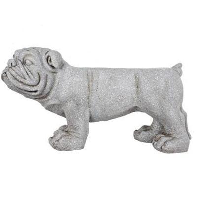 Leitmotiv Outdoor Bench Dog Donkergrijs