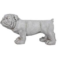 Leitmotiv Outdoor Bench Dog Donkergrijs - thumbnail