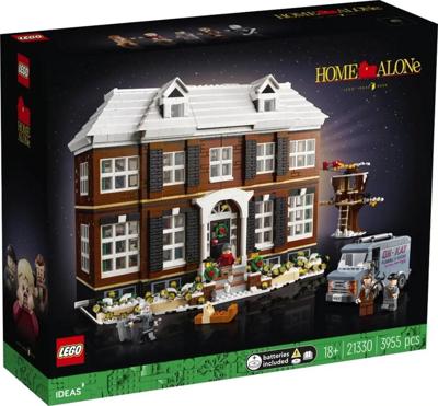 Bouwspel Lego Ideas 21330 Home Alone: Mom, I Missed The Plane! Zwart 3955 Onderdelen