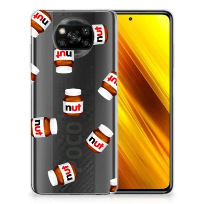 Xiaomi Poco X3 | Poco X3 Pro | Siliconen Case | Nut Jar Xiaomi Poco X3 | Poco X3 Pro | Siliconen Case | Nut Jar