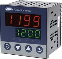 Jumo Quantrol LC300 Temperatuurregelaar L, J, T, K, E, N, S, R, Pt100, Pt1000, KTY Relais 3 A (l x b x h) 80 x 96 x 96 mm - thumbnail