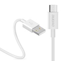 Dudao - USB naar Micro USB oplader - 3A Fast charge oplaadkabel - Datakabel - 1 Meter - Wit - thumbnail