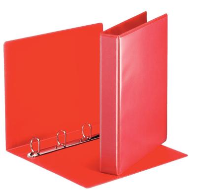 Esselte personaliseerbare ringmap, rug van 5,1 cm, 4 D-ringen van 30 mm, rood Esselte personaliseerbare ringmap, rug van 5,1 cm, 4 D-ringen van 30 mm, rood