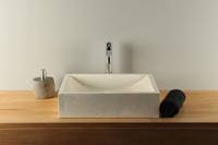 Wasbak Terrazzo crème 50 cm TZS015S - thumbnail