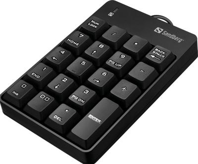 Sandberg USB Wired Numeric Keypad numeriek toetsenbord