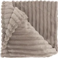 Unique Living plaid lex 150x200cm taupe - thumbnail