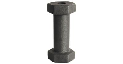 Gusta kandelaar workout zwart 15 cm | 24 stuks