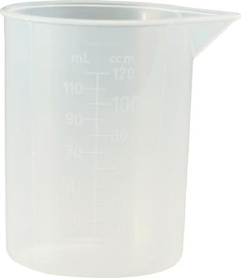 Maatbeker kunststof 120ml