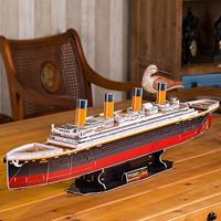 Revell 3d puzzel bouwpakket - rms titanic - thumbnail