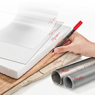 Staedtler Foliestift Lumocolor® permanent pen 318 318 C6-1 Rood, Blauw, Groen, Zwart Staedtler Foliestift Lumocolor® permanent pen 318 318 C6-1 Rood, Blauw, Groen, Zwart