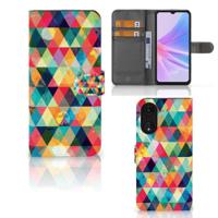 OPPO A78 5G | A58 5G | Telefoon Hoesje | Geruit - thumbnail