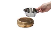 Designed by Lotte houten hondenvoerbak Mandira 13.5 cm - thumbnail