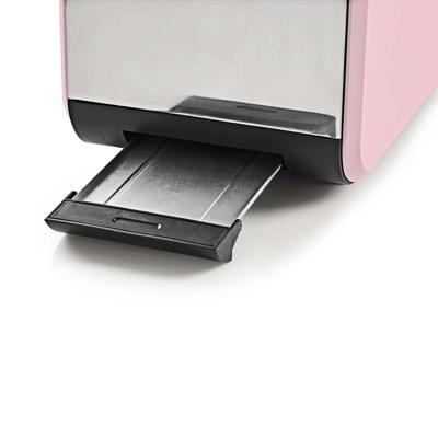 Broodrooster | 2 brede sleuven | Soft-touch | Roze Broodrooster | 2 brede sleuven | Soft-touch | Roze