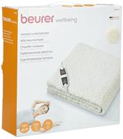 Beurer UB 53 Teddy Single Elektrische onderdeken 60 W Wit - thumbnail