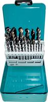 Makita D-46202 Universeel boorassortiment 18-delig Hout, Steen, Beton, Metaal, Kunststof, Onedel zwaar metaal 3 mm, 4 mm, 5 mm, 6 mm, 8 mm, 10 mm - thumbnail