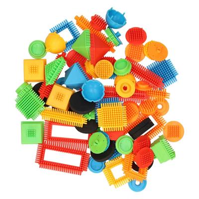 Bloko Bristle bouwblokken, 80dlg.