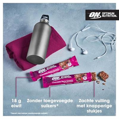 Chocolate Berry Crunch Protein Bar | Optimum Nutrition | 660 X G - thumbnail