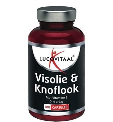 Lucovitaal Visolie & knoflook 180 Capsules