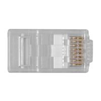 ACT TD168M RJ45 (8P/8C) CAT6 Unshielded Modulaire Connector - 25 stuks - thumbnail