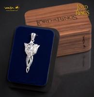 Lord of the Rings Replica 1/1 Pendant & Chain Evenstar (Sterling Silver) - thumbnail