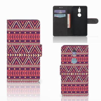 Nokia 7 | Telefoon Hoesje | Aztec Paars Nokia 7 | Telefoon Hoesje | Aztec Paars