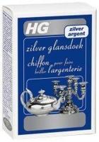 HG Zilver Glansdoek - 30 x 30 cm - thumbnail