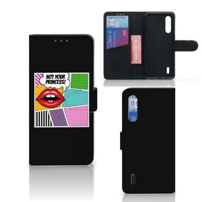 Xiaomi Mi 9 Lite | Wallet Case | met Pasjes | Popart Princess Xiaomi Mi 9 Lite | Wallet Case | met Pasjes | Popart Princess