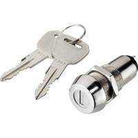 Monacor 0011300 NS-30 Sleutelschakelaar 150 V 3 A 1 stuk(s) - thumbnail