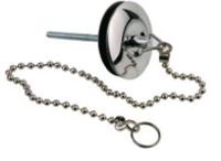 Kirchhoff Ventielketting, chroom, 300 mm, met afdekrozet - 98816414 - thumbnail