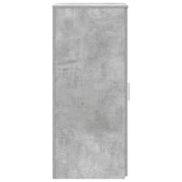 Opbergkast 40x45x103,5 cm bewerkt hout betongrijs - thumbnail