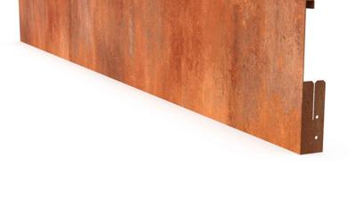 Cortenedge kantopsluiting gezet 2200x2x290 mm Geroba - Geroba