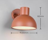 Trio Design wandlampjeElbe oranje - 262360140 - thumbnail